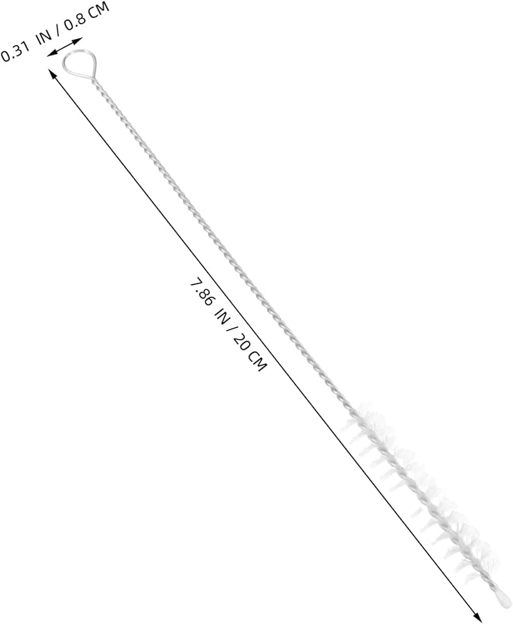Stainless Steel Straw Cleaning Brush Dishwasher Safe Reusable Straw Cleaner - Image 2